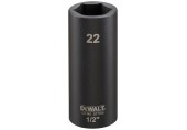 DeWALT DT7556 Klucz nasadowy 22mm głęboki 78mm 1/2