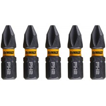 DeWALT DT7994T Końcówki wkrętarskie PH2 25 mm, 5 szt.