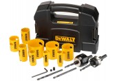 DeWALT DT90361 Extreme 13-elementowy zestaw bimetalowych otwornic (20–64 mm)