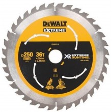 DeWALT DT99572 Tarcza pilarska do pilarki tarczowej 250 x 30mm 36T