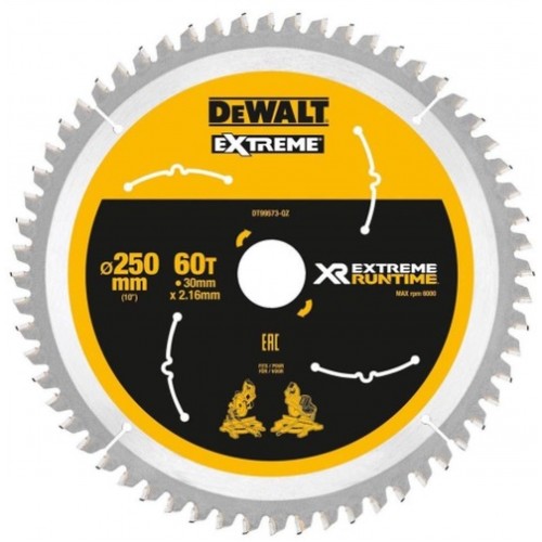 DeWALT DT99573 Tarcze pilarskie do pilarki tarczowej 250 x 30mm 60T