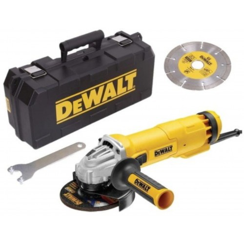 DeWALT DWE4217KD Szlifierka katowa (1200W/125mm) walizka