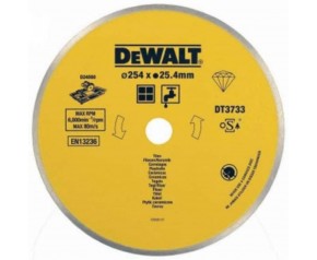 DeWALT Tarcza diamentowa pełna 250x1,6x25,4mm kamień, granit DT3734