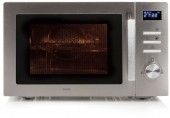 DOMO Kuchenka mikrofalowa, kolor srebrny, 1000W DO2334CG
