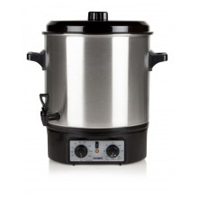 OUTLET DOMO Warnik do zaprawiania i grzanych napojów ze stali nierdzewnej, 27l DO42323PC