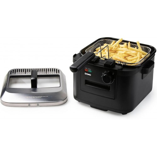 DOMO Friteuse 4l, avec fenetre de visualisation DO545FR