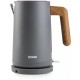 DOMO WOOD YOU Czajnik elektryczny 1,7 l, 2200 W, stal nierdzewna, szary DO9268WK