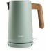 DOMO WOOD YOU Czajnik elektryczny (1,7l/2200W), stal nierdzewna, zielony DO9282WK