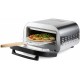 DOMO Genius Piekarnik do pizzy, stal nierdzewna, z kamieniem do pieczenia DO9289PZ