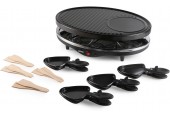 DOMO Raclette grill wolnostojący dla 8 osób, 1200W DO9038G