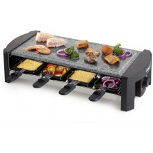 DOMO Raclette grill elektryczny z naturalnego kamienia, 1300W DO9039G