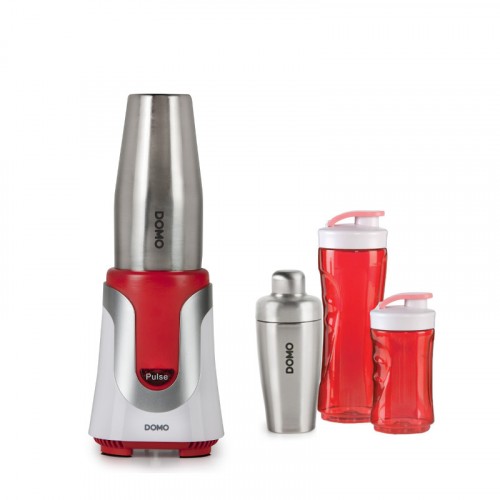 DOMO Smoothie Blender i shaker do koktajli 2 w 1 DO449BL