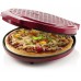 DOMO Piec do pizzy 30cm, czerwony DO9177PZ