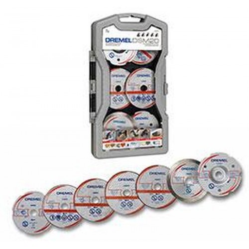 DREMEL Zestaw 7 tarcz (DSM705) do DSM20, 2615S705JA