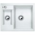 BLANCO METRA 6 S Silgranit® zlewozmywak z korkiem aut. Biały 516157