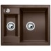 BLANCO METRA 6 S Silgranit® zlewozmywak z korkiem aut. kawowy 516162