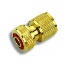 Ferro szybkozłącze mosiężne z zaworem stopowym 3/4” DY8030C
