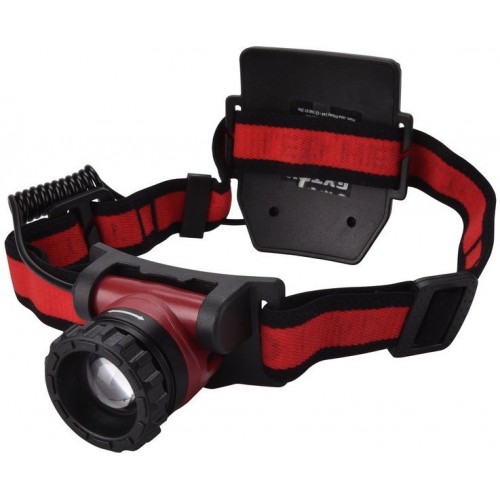 EXTOL LIGHT Latarka czołowa akumulatorowa 450lm CREE XPL, USB, 10W, ZOOM 43190