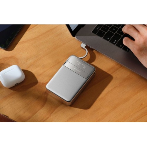 EcoFlow RAPID Powerbank magnetyczny 10000mAh, (srebrny) 1ECORAP1000
