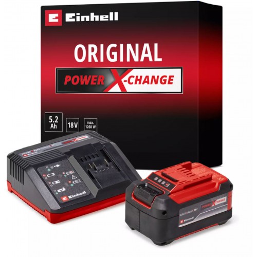 Einhell Zestaw startowy PXC (5,2Ah/4A) Fastcharger 4512114