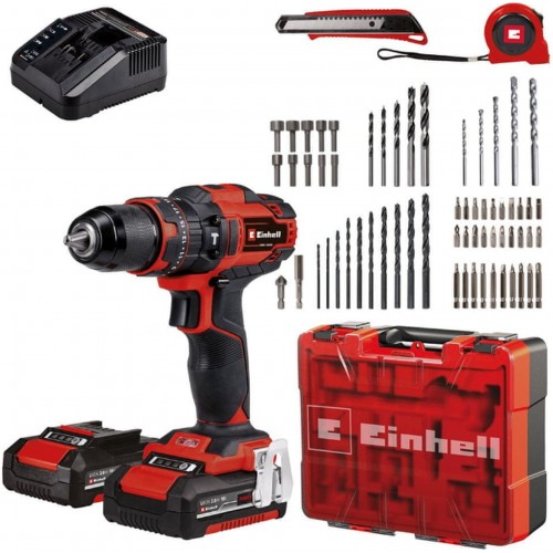 Einhell TE-CD 18/40 Li-i +64 Akumulatorowa wiertarka udarowa (40Nm/18V/2x2.0Ah) 4513992