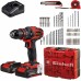 Einhell TE-CD 18/40 Li-i +64 Akumulatorowa wiertarka udarowa (40Nm/18V/2x2.0Ah) 4513992