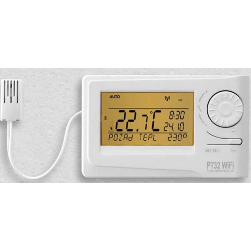 ELEKTROBOCK WiFi Thermostat (verze 12.01+) PT32 WiFi