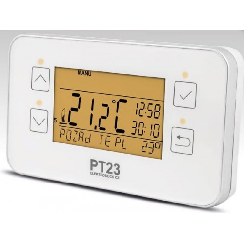 ELEKTROBOCK Cyfrowy termostat pokojowy z dotykowym sterowaniem PT23