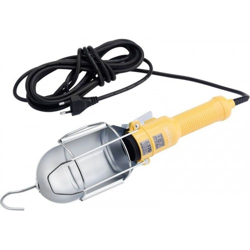 EXTOL LIGHT Lampa warsztatowa z kablem, 230V, 5m , E27 43290