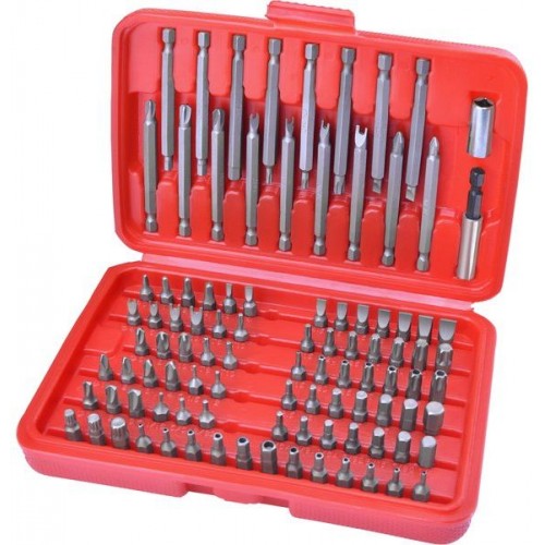 EXTOL PREMIUM Zestaw bitów, 98szt, magnetyczna przedłużka, CrV 8819649 EXTOL PREMIUM Zestaw bitów, 98szt, magnetyczna przedłużka, CrV 8819649