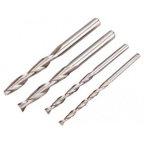 EXTOL CRAFT Zestaw frezów, 4 szt, 3,2-4-6-6,3 mm, 408010B EXTOL CRAFT Zestaw frezów, 4 szt, 3,2-4-6-6,3 mm, 408010B