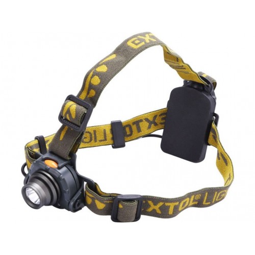 EXTOL LIGHT CREE 3W XPE LED Latarka czołowa 120lm z czujnikiem ruchu 43104