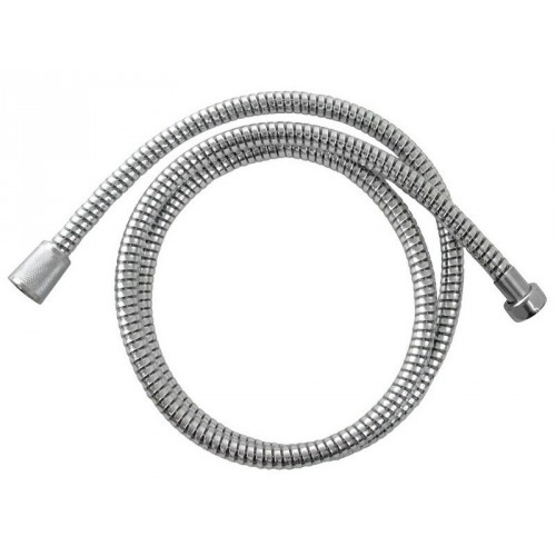 VIKING Wąż prysznicowy, srebrno-czarny 150 cm PVC 630228