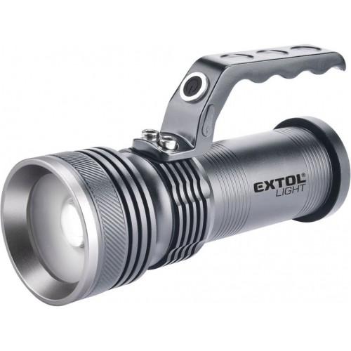 EXTOL LIGHT Latarka 300lm, zoom, , 5W LED 43150