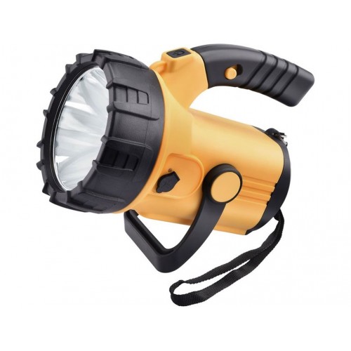 EXTOL LIGHT Latarka halogenowa, szperacz USB, 500lm CREE XML z bocznym światłem 300lm, aku