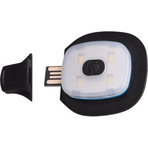 EXTOL LIGHT Latarka do czapki, LED, USB 43191A