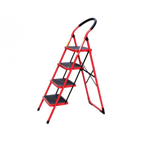 EXTOL PREMIUM Stalowa drabina wolnostojąca z 4 stopniami 8849032