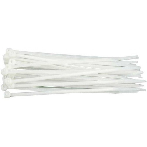EXTOL CRAFT Opaski zaciskowe białe 150 x 2, 5mm 50szt 8856104 EXTOL CRAFT Opaski zaciskowe białe 150 x 2, 5mm 50szt 8856104
