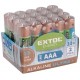 EXTOL Energy Alkaiczne baterie Ultra + AAA 1,5V, 20 szt. 42012