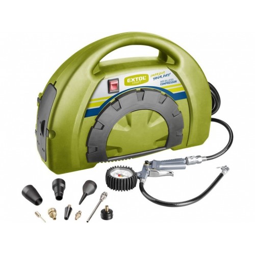 EXTOL CRAFT kompresor bezolejowy 1100W 418101