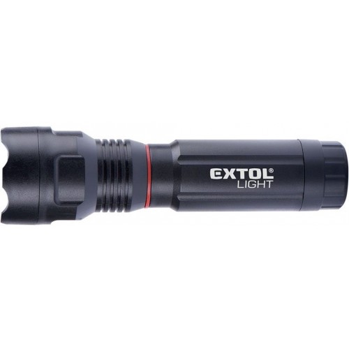 EXTOL LIGHT Latarka 100lm LED CREE + 150lm COB z magnesem - 43117