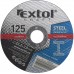 EXTOL CRAFT Zestaw tarcz do ciecia metalu 125x2,5x22,2mm, 5 szt, 108020