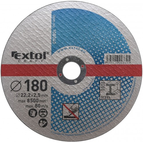 EXTOL CRAFT tarcza do metalu 180x2,5x22,2mm 5szt 108040