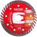 EXTOL PREMIUM Tarcza dysk diamentowy do ciecia 125x22,2mm - TURBO 108952