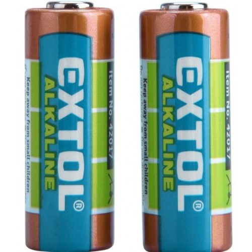 EXTOL ENERGY Bateria alkaliczna 12V (23A), 2szt – 42017 EXTOL ENERGY Bateria alkaliczna 12V (23A), 2szt – 42017