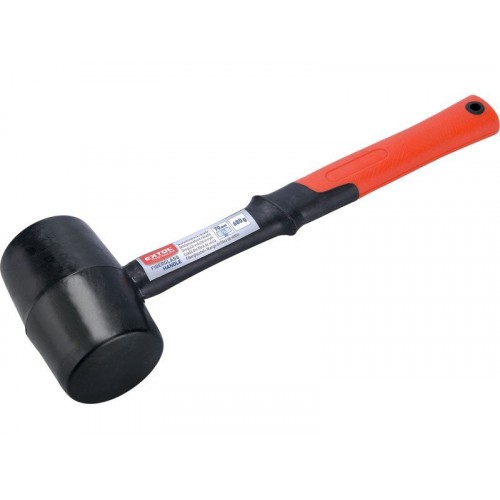 EXTOL PREMIUM Młotek gumowy czarny 70mm 8811104