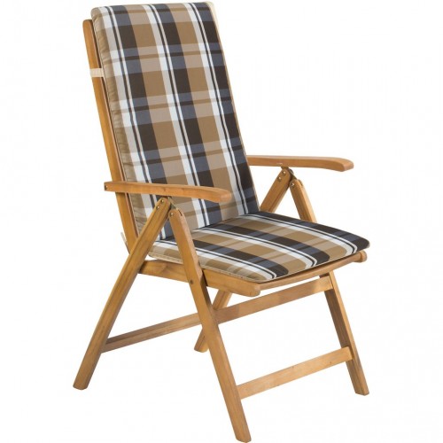 FIELDMANN FDZN 9106 Poduszka na krzesło kremowa w paski 50002531 FIELDMANN FDZN 9106 Poduszka na krzesło kremowa w paski 50002531