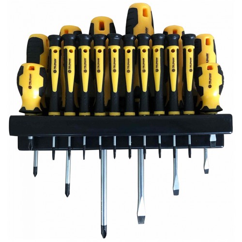 FIELDMANN FDS 5007-18R Zestaw wkrętaków z uchwytem 18 szt. 50003783