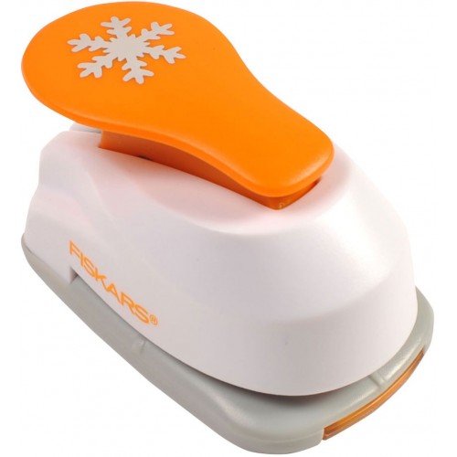 Fiskars Lever Punches Dziurkacz ozdobny Perforator S, płatek śniegu 1004642