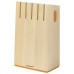 Fiskars Functional Form Blok z drewna brzozowego na 5 noży 1014228